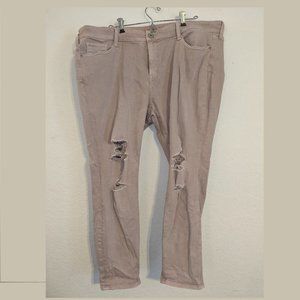Arizona Jr. Plus Dusty Rose "super skinny" jeans